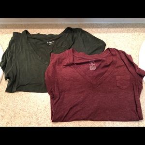 VNeck Tee Combo